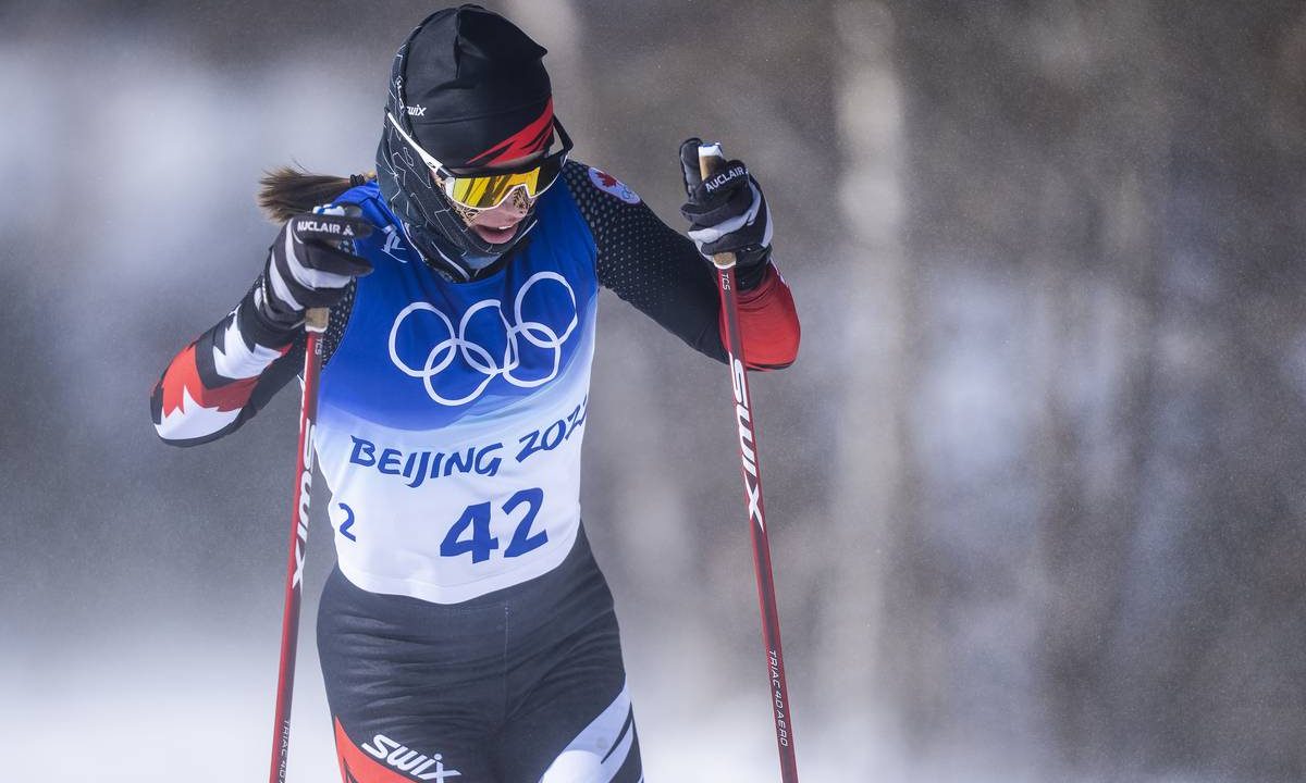 (Press Release) Cendrine Browne Skis to Canadian Olympic Record Finishing 16th in Nordic Marathon Katherine Stewart-Jones battles to second top-30 in Beijing