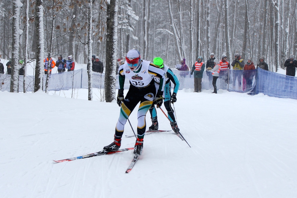 NMU’s Bratrud Busts Out U.S. Nationals 15 k Skate Victory, 50 Seconds Over Freeman