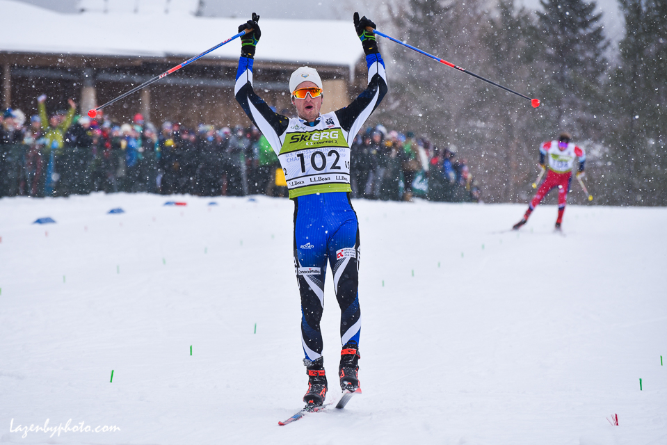 David Norris Masters the 30 k Skate Mass Start National Championship