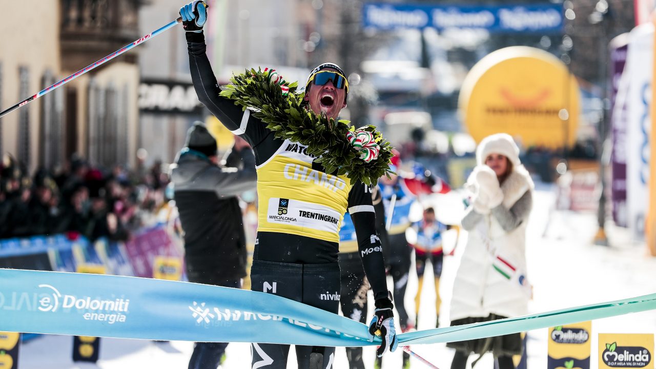 Emil Persson and Magni Smedås At Marcialonga