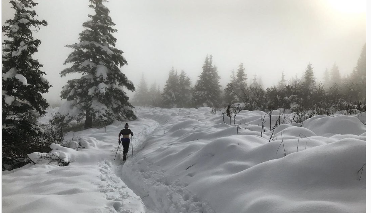 Photo Essay: Anchorage Skiers Stoked Over Sizeable September Snowfall